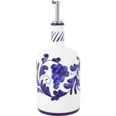 Vietri Arezzo Olive Oil Bottle In Blue