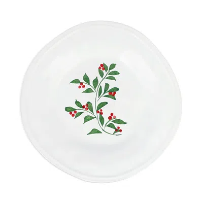 Vietri Aria Holiday Salad Plate