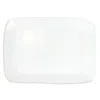 Vietri Aria Rectangular Platter In White