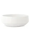 Vietri Aria White Organic Medium Serving Bowl In White