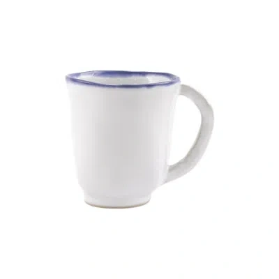 Vietri Aurora Coffee Mug In White