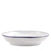 Vietri Aurora Edge Pasta Bowl In White