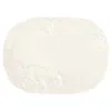 Vietri Autunno Figural Rectangular Platter In White