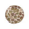 Vietri Autunno Glass Medium Serving Bowl In Brown