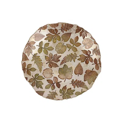 VIETRI AUTUNNO GLASS MEDIUM SERVING BOWL