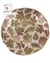 Vietri Autunno Glass Medium Serving Bowl
