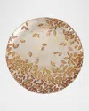 Vietri Autunno Glass Round Platter In Multi