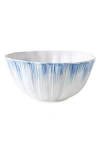 Vietri Bari Blue And White Serving Bowl In Blue