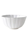 Vietri Bari White Serving Bowl In White