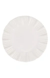 Vietri Bari Small Round Platter In White