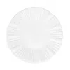 Vietri Bari White Cocktail Plate In White