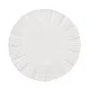 Vietri Bari White European Dinner Plate In White