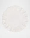 Vietri Bari Small Round Platter In White