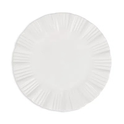 VIETRI BARI WHITE SMALL ROUND PLATTER