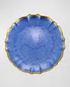 VIETRI BAROQUE GLASS DINNER PLATE