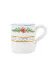 Vietri Bella Rosa Mug In White