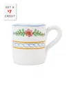 Vietri Bella Rosa Mug In Multi