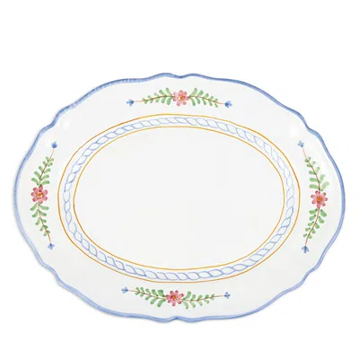 Vietri Bella Rosa Oval Platter In Multi