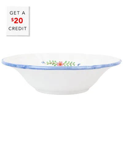 Vietri Bella Rosa Serving Bowl With $20 Credit