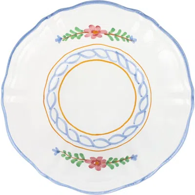Vietri Bella Rose Cereal Bowl In White