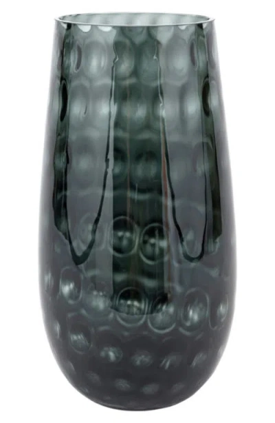 VIETRI VIETRI BOLLA PEBBLED GLASS MEDIUM VASE
