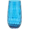 Vietri Bolla Pebbled Glass Small Vase In Blue