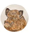 Vietri Cacciatore Wild Boar Large Round Platter With $30 Credit