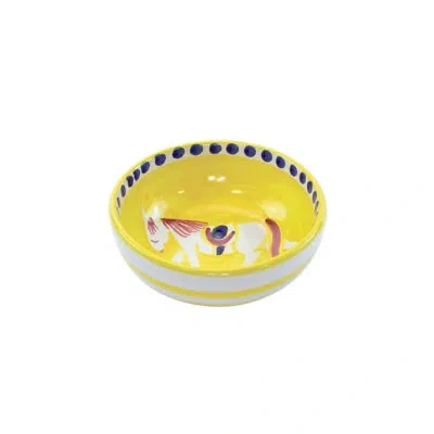 Vietri Campagna Cavallo Olive Oil Bowl