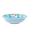 Vietri Campagna Mucca Large Serving Bowl In Handpainted