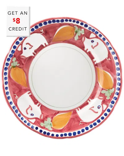 VIETRI VIETRI CAMPAGNA PORCO DINNER PLATE WITH $8 CREDIT
