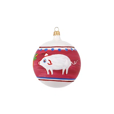 Vietri Campagna Porco Ornament