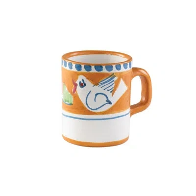 Vietri Campagna Uccello Coffee Mug
