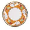 Vietri Campagna Dinner Plate In Orange