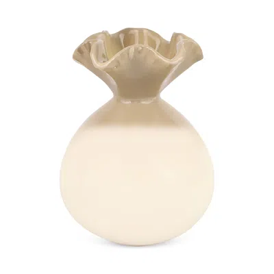 Vietri Casa Gray Bud Vase In Brown