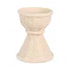 Vietri Casa Gray Short Candle Stick In Neutral