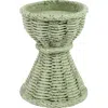 Vietri Casa Short Candlestick In Green