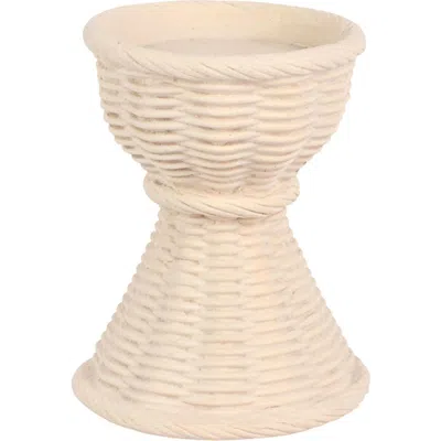 Vietri Casa Short Candlestick In Natural