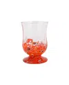 Vietri Chiara Juice Glass In Orange