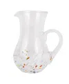 Vietri Chiara Pitcher And Stirrer Set In White