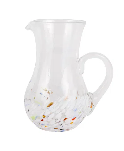 VIETRI CHIARA PITCHER AND STIRRER SET