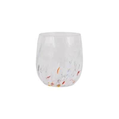 Vietri Chiara White Short Tumbler
