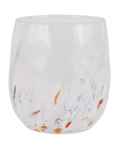 VIETRI VIETRI CHIARA WHITE SHORT TUMBLER