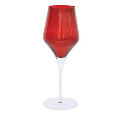 Vietri Contessa Stem Wine Glass