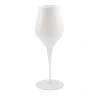 Vietri Contessa Stem Wine Glass In White