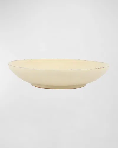 Vietri Cucina Fresca Aqua Pasta Bowl In Cream