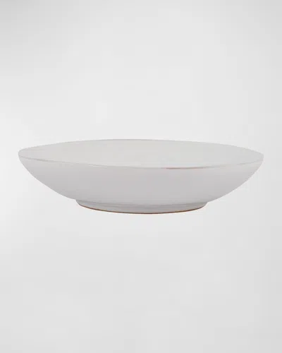 Vietri Cucina Fresca Aqua Pasta Bowl In White