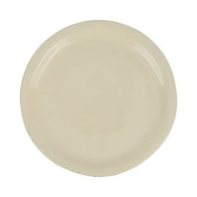 Vietri Cucina Fresca Dinner Plate In Crema