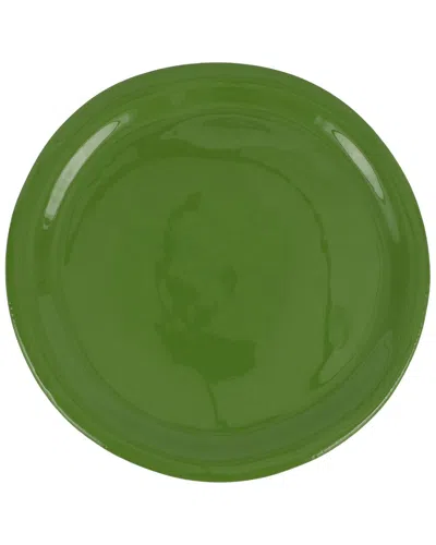 Vietri Cucina Fresca Dinner Plate In Green