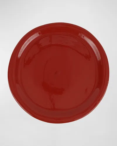 Vietri Cucina Fresca Dinner Plate In Red
