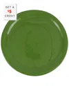 Vietri Cucina Fresca Dinner Plate In Green